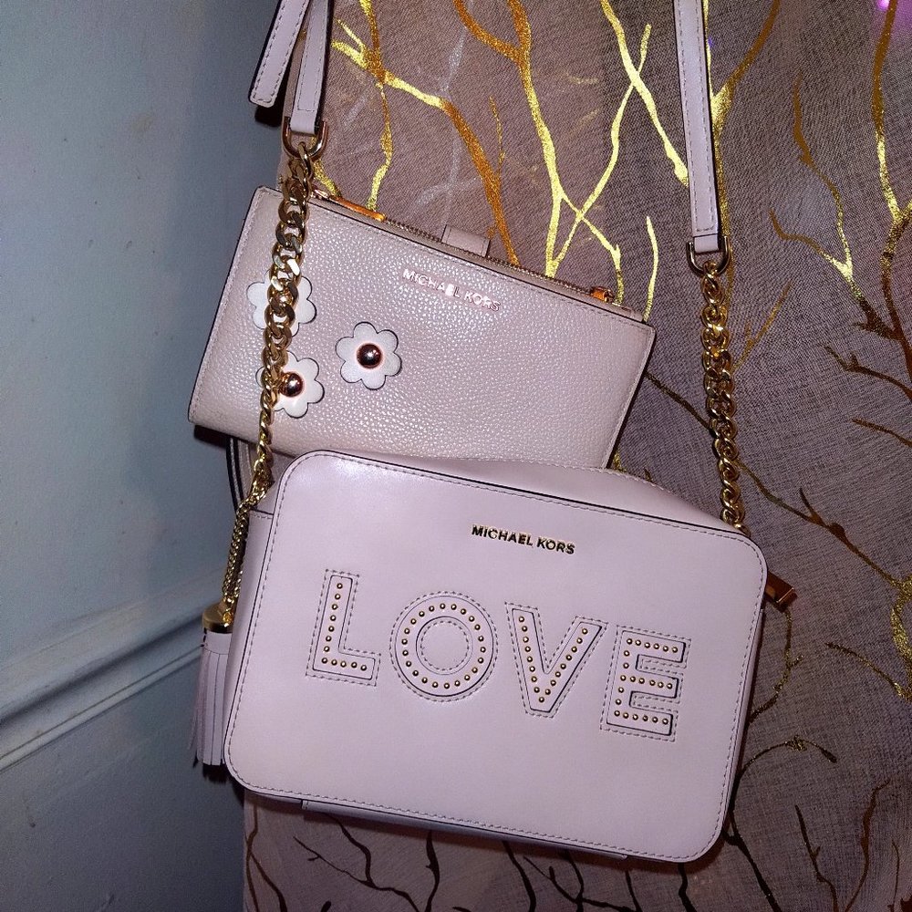 Michael Kors Collection: Ginny LOVE LETTER shoulder bag